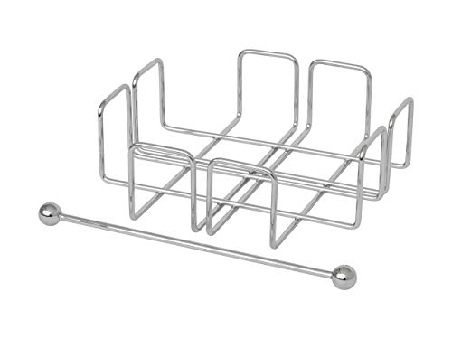 simplywire – Servilletero/Servilletero con barra pesada – Cromado