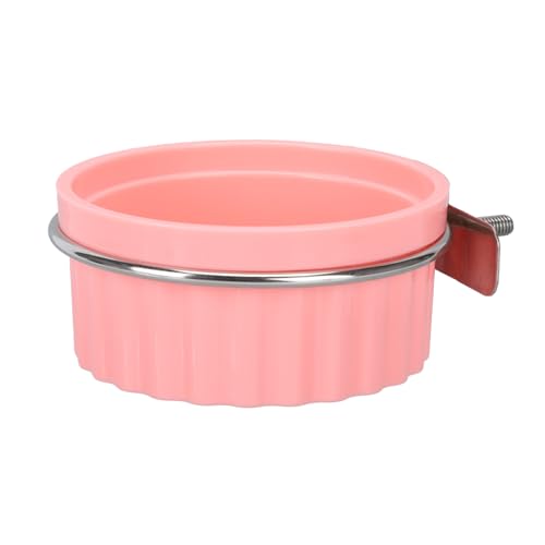 鳥の餌皿カップ取り外し可能なフードボウルクランプホルダー付き鳥ケージ水ボウルインコアフリカ灰色ケージ水ボウル