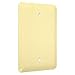 TayMac WMTI-B Metal Wallplate, Maxi, Ivory