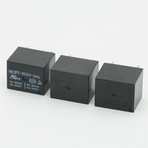 Relés de potencia HK3FF-DC12V-SHG T73 de 5 pines 10A250VAC para placas de circuito