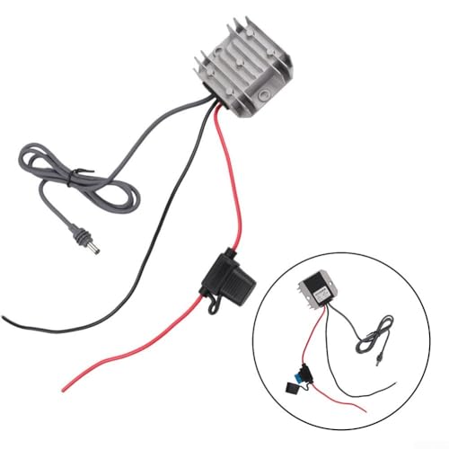 Convertidor de impulso de 30V impermeable IP68 con fusible integrado 3