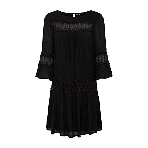 ONLY Female Kleid Ausgestelltes 36Black