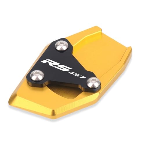 Plaque Support Agrandir pour Aprilia RS 457 Élargisseur de Béquille Antidérapant