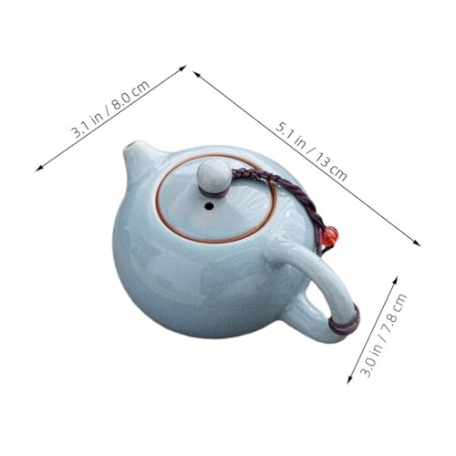 Miniatura 5 de Imikeya Tetera De Ceramica Tetera Floreciente Beber Té Pequeña Suelta Portátil De Salón De Té Jarra De Te De Viaje China Cerámica