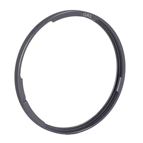 GR3 Camera Lens Ring Decoration, Lightweight Aluminum Alloy Lens Decoration Ring with Easy Installation, Upgrade Replacement Ring, Crafted from CNC Aluminum Alloy, Specifically