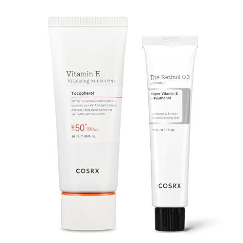 COSRX Ultimate Glow Sun & Night Duo - Vitamin E Vitalizing Face S...