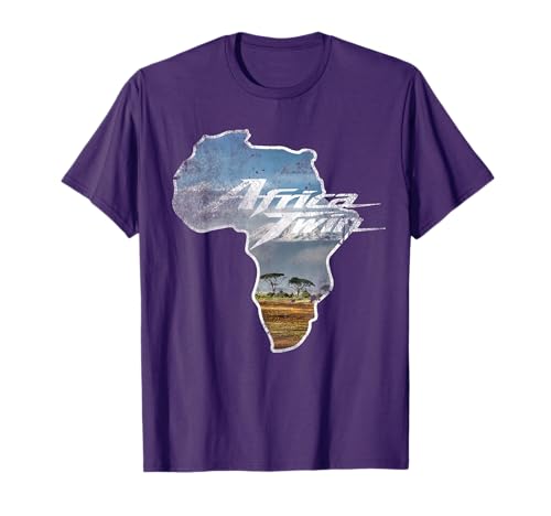 Africa Touring Twin Bike Off-Road & Cross Continent T-Shirt