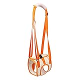 Este cabestrillo de soporte de cadera para perro para la pata trasera ayuda a los perros a moverse, como perros ancianos o perros con patas traseras débiles, lesiones ortopédicas y displasia de cadera.