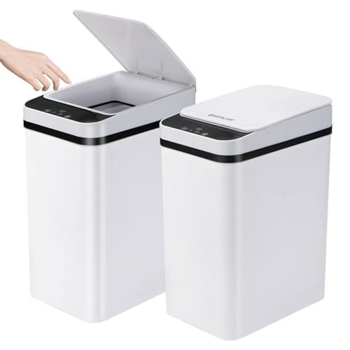 Caneca de Basura Automática 2.5 Galones Pack 2