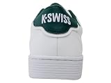 K-Swiss Męskie buty sportowe Court Balboa SDE, White/Cloud Dancer/Posy Green, 49 EU, White Cloud Dancer Posy Green, 49 EU