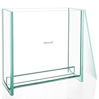 stonylab Glas Quadrat TLC Entwicklungstank, Schwerlast Borosilikat Chromatographie TLC Entwicklungskammer mit Deckel für Mehrfachplattenentwicklung, 200 x 200 mm