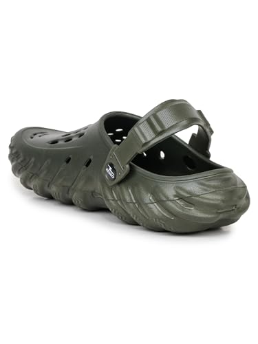 Image of Men's Classic Casual Clogs /Sandals with Adjustable Back Strap for Adult | Comfortable & Light Weight | Stylish & Anti-Skid | Waterproof & Daily Mules for Gents & Boys