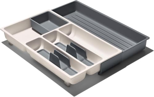 Image of OXO Good Grips Kitchen Drawer, Expandable Utensil Organizer, White, Expandable (Pack of 8)