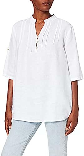 Blouse blanc 40 femme Bonateks Bdlsc100577-n chic