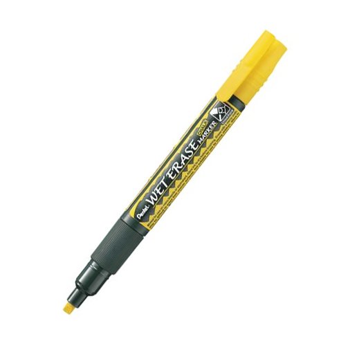 Wet Erase Radierbare Kreidemarker gelb (12 Stück)