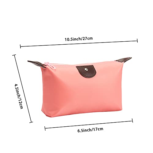 5Pcs Cute Small Makeup Bags For Purse, Waterproof Mini Zipper Cosmetic Bags, Luggage Accessories For Travel (5Pcs Style 1) #TOP3