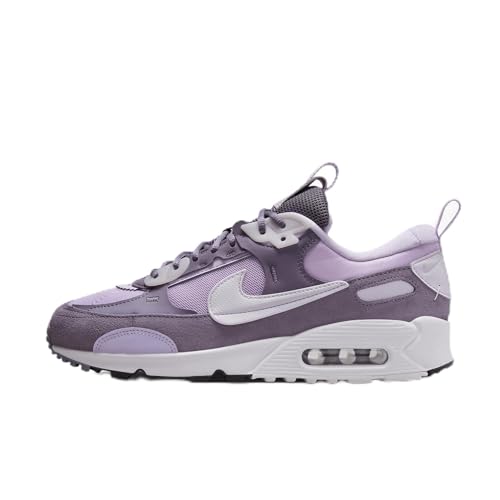 Nike Air Max 90 Futura Women's Shoes (DM9922-500, Daybreak/Lilac Bloom/Black/Barely Grape) Size 7.5