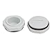 uxcell PG21 Nylon Male Threaded Cable Gland Screw End Cap Cover Gray 5pcs