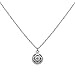 Celtic Knot Charm Necklace Stainless Steel Chain (16 Inch)