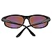 Serengeti Summit Drivers Wrap Around Sunglasses for Men - Lightweight and Comfortable Matte Black Men’s Sunglasses With Mineral Glass Lenses and Photochromic UV Protection