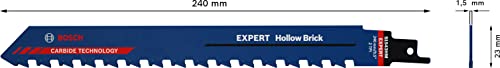 Bosch Lâmina de serra sabre EXPERT S1543HM Hollow Brick