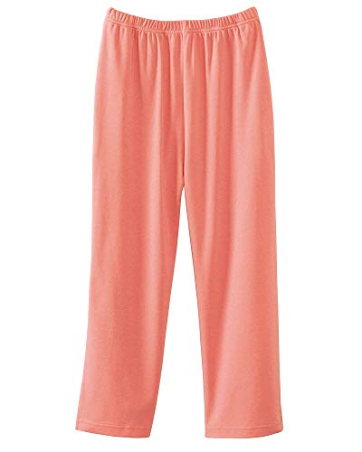 UltraSofts Capri Pants - Easy Pull-On, Casual Comfort & Side Pockets - Exclusive UV Protection Knit by National, Coral, X-Large