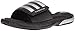 adidas Men's Superstar 3G Slide Sandal,Black/Silver/Grey,10 M US