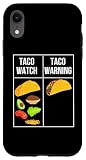 iPhone XR Taco Watch vs. Taco Warning - Funny Tornado Watch Case