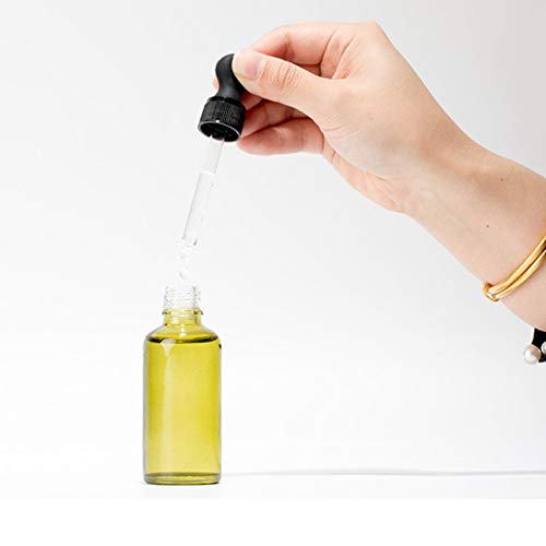 Flacons compte-gouttes en verre vert pour sublimer vos ateliers d'aromathérapie maison