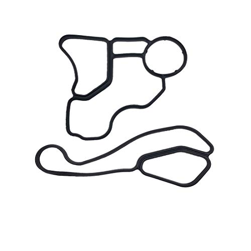 11427537293 11428637821 Oil Filter Housing Gasket for BMW X4 BMW X5 BMW 530I & 11427525335 11428637820 Oil Cooler Gasket for BMW X3 BMW X4 BMW X6 BMW 640I BMW 335I