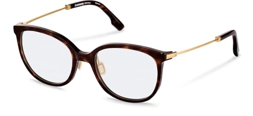 Lunettes Rodenstock R8036 confort visuel et style Havana doré pour femme active