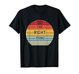 Do The Right Thing Retro T-Shirt