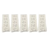 Polyester Material: These vintage sewing lace trims are made of polyester, featuring clear patterns and a soft touch, ensuring durability and reusability.