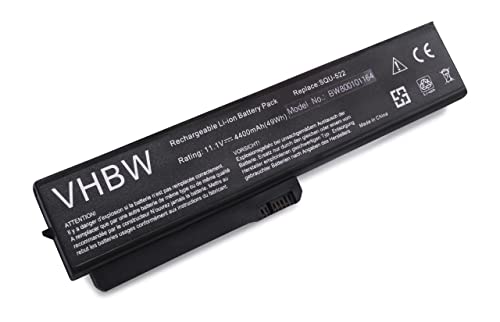 Vhbw Batteria Compatibile Per Notebook Fujitsu-Siemens Celsius H240 - 4400mAh 14.4V Li-Ion - Sostituisce FPCBP144