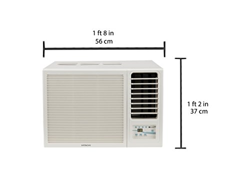 Image of Hitachi 1 Ton 3 Star Window AC (RAW312KWD Kaze Plus White)