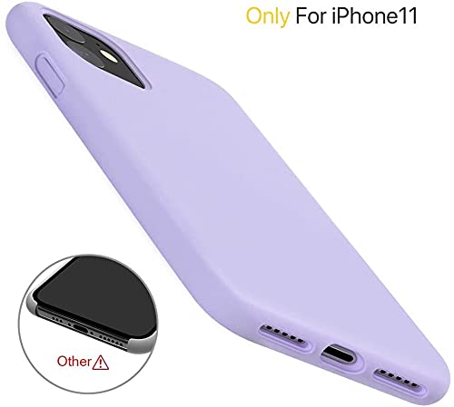 Image of VONZEE Anti Scratch Semi Translucent Cover for iPhone 11 Case, Premium PC + TPU Phone Cases Drop Proof, Slim Anti Yellowing Never Yellowing Shockproof