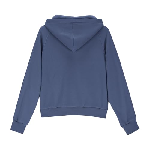 Girls Full Zip Hoodie with Thumb Hole Casual Long Sleeve Sweatshirts Cute Fashion Fall Hooded Jackets with Pockets4