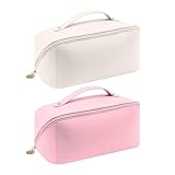 Bolsa De Almacenamiento De 2 Piezas, Bolsa De Maquillaje para Mujer, Impermeable A La Moda, Almacenamiento De Viaje.