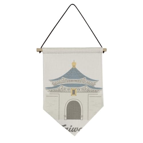 Bandera de Taiwán Lienzo Decorativo Chiang Kai-shek de Pared
