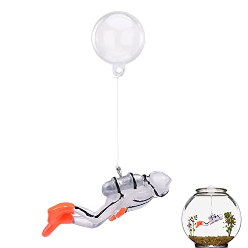 Ximan Decoraciones Flotantes para Acuarios - Noctilucent Fish Tank Floating Ball Atractivo | Fish Tank Decoración Acuario Buzo Tank Acuario Buzo Flotante Ornamento Peces Juguetes