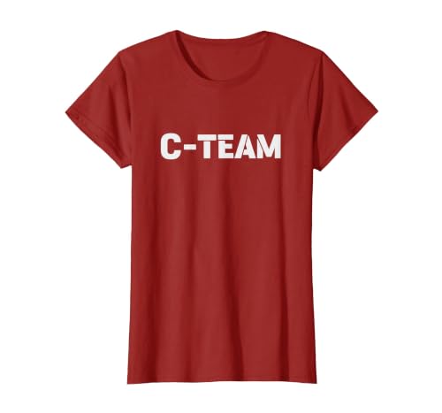 C-Team T-Shirt, Women, Cranberry Red, Medium