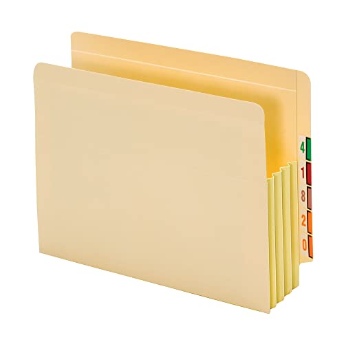 Refuerzos Tyvek Manila bolsillos Globe-Weis para archivo lateral ordenado