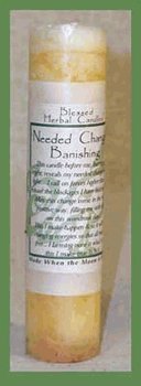 Blessed Herbal Candle - Needed Change-Banishing #TOP1