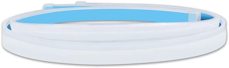 PRIKNIK Car Led Strip for Headlight White Daytime Running Light, Turn Signal Yellow/Amber Indicator Light Lamp DRL 12v (Left&Right), 24 Inches Dual Tape Compatible with H-yundai E-lite i20