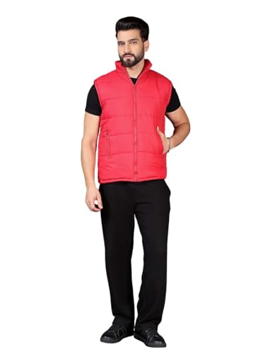Image of KOTTY Men's Solid Lava Pink Jacket