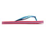 Dsquared2 Dsquared Damen Gummi Flip Flops Zehentrenner Sandalen Rot EU 37 S10L005V94230