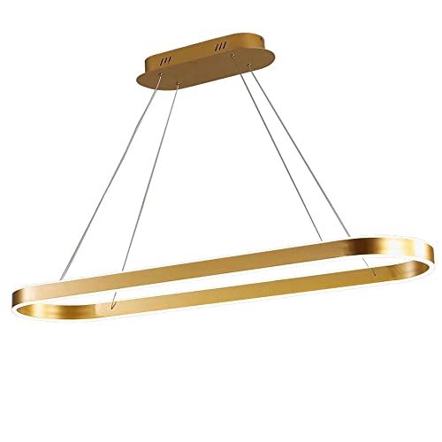 Suspension rectangulaire LED luminaire salle de conférence et chambre 80cm