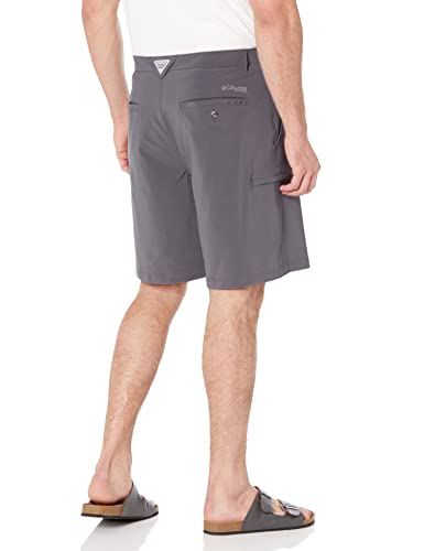 Columbia Men's Standard Grander Marlin Ii Offshore Short, City Grey, 34X10 #TOP1