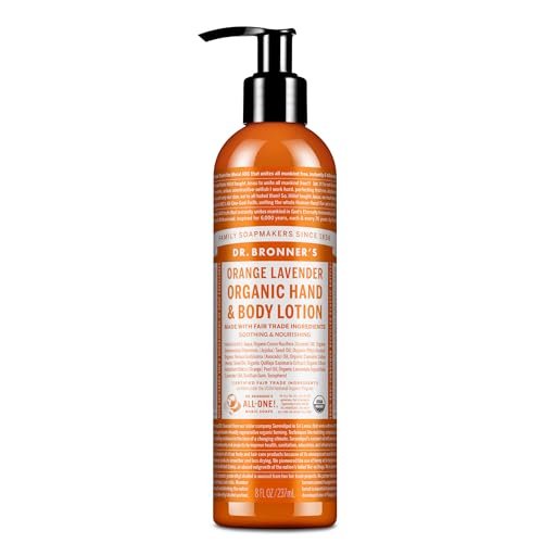 Dr. Bronner's Organic Lotion (Orange Coconut, 8 Ounce) –...