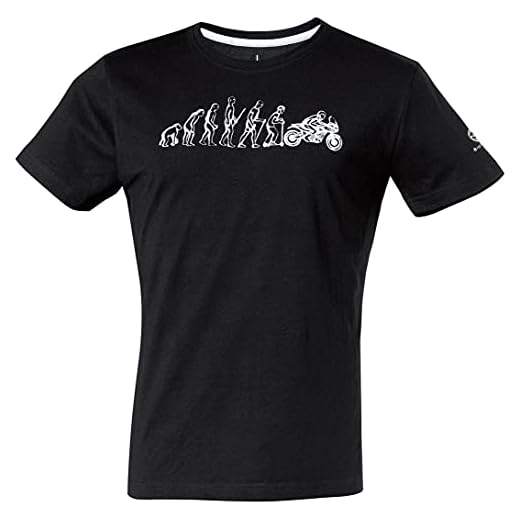Held T-Shirt Evolution, Farbe schwarz, Größe M